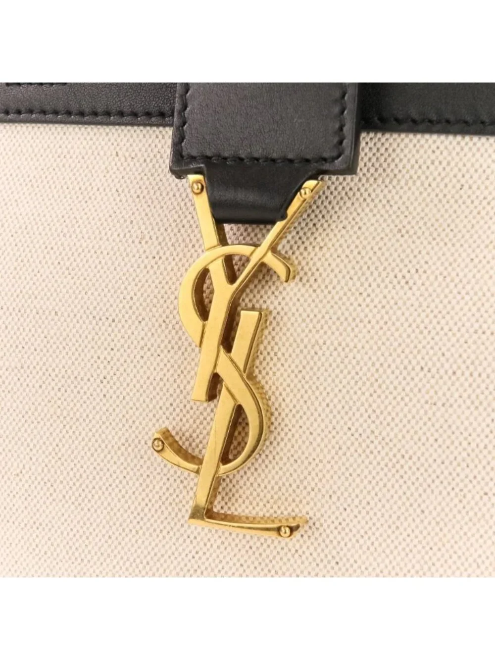 Saint Laurent Paris Downtown Baby 2-Way Shoulder Bag Black Kinari